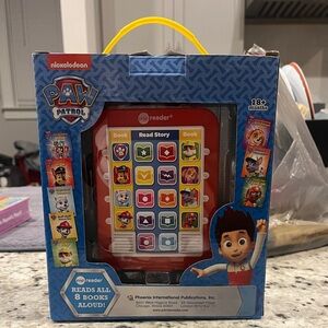 PAW Patrol Kids Book Set MeReader 8 Hardback Books & Electronic Reader